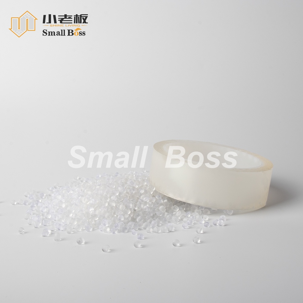 Waterproof transparent and low-odor soft PVC Compound for mildew-proof strips