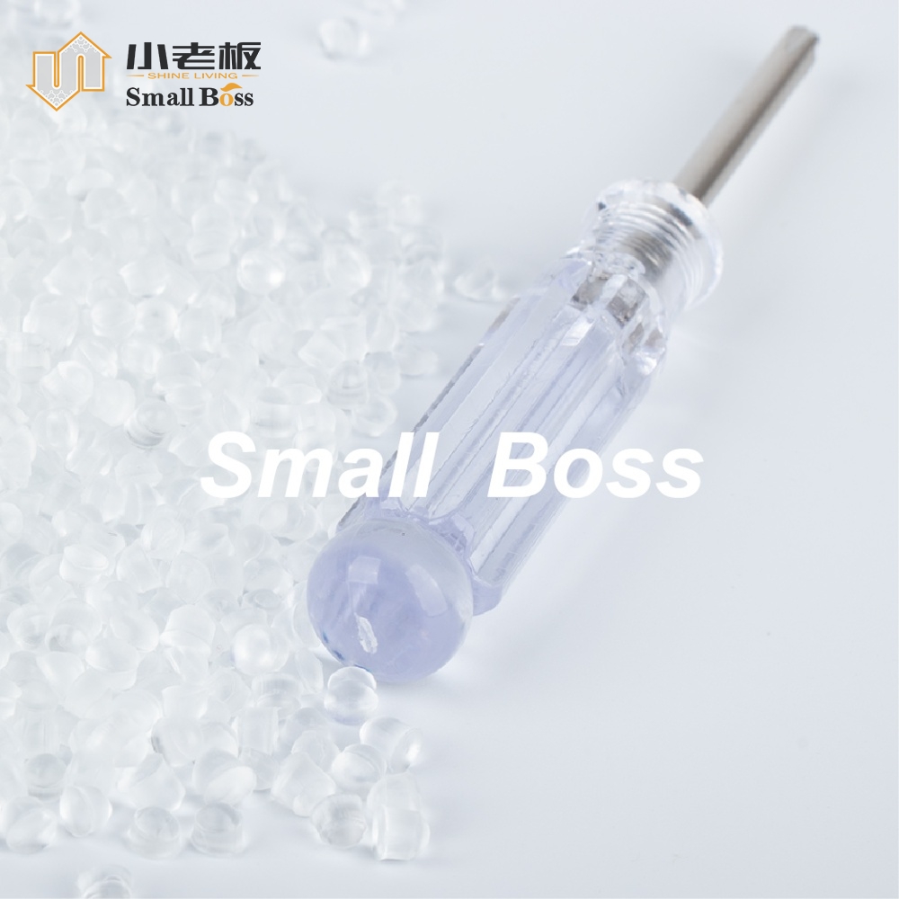 Transparent rigid PVC Compound for screwdriver handles