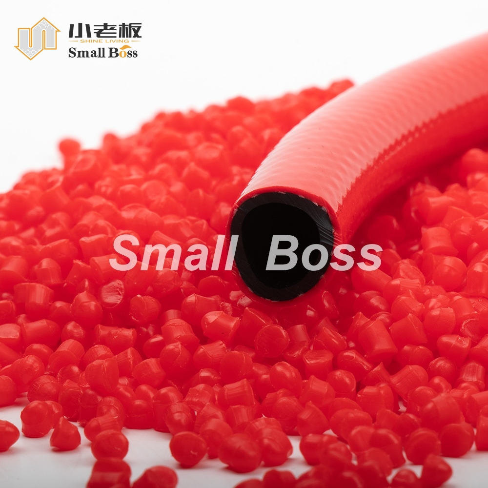耐油PVC软管专用料 耐晒耐低温-40℃PVC花圃管专用料