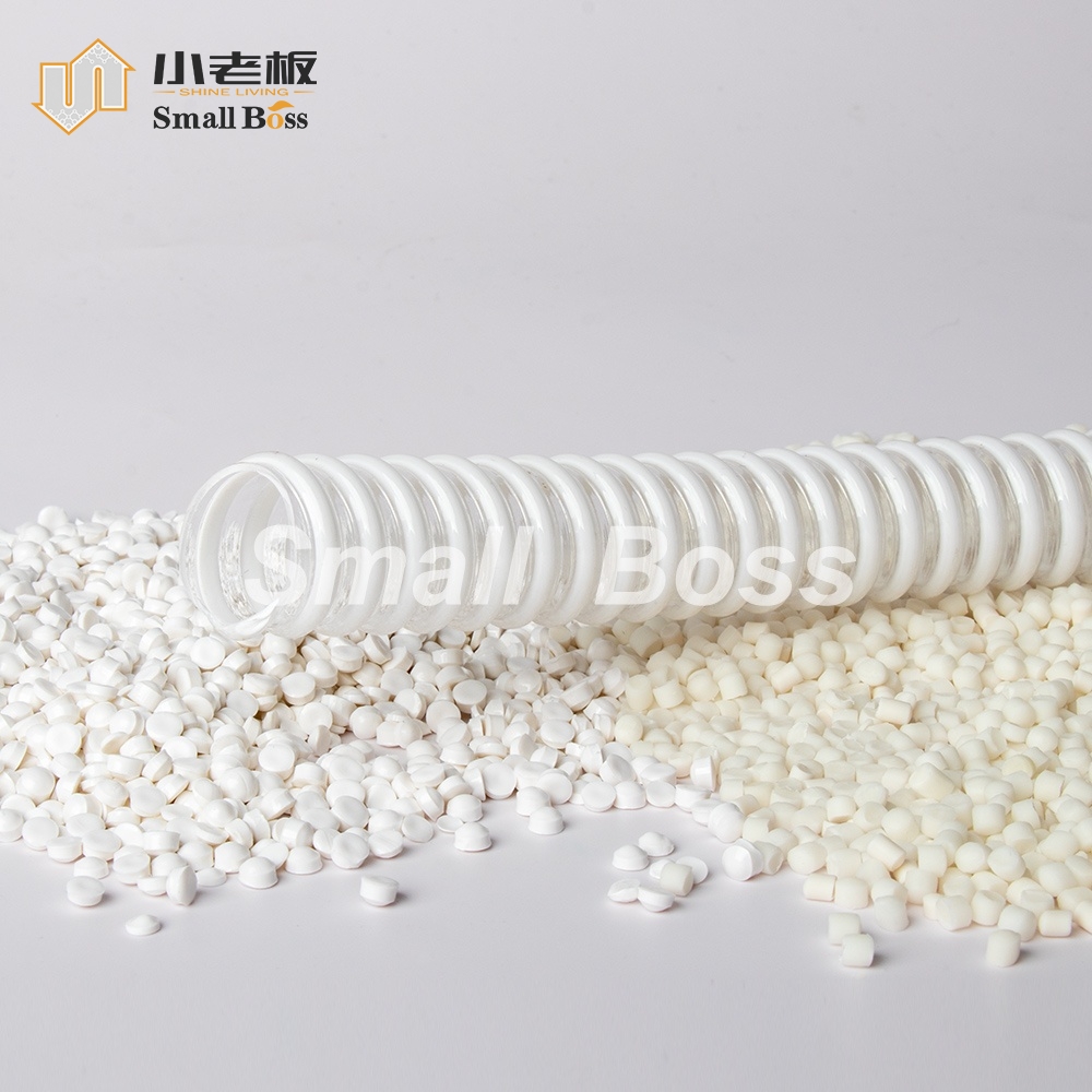 挤出薄壁耐候性好 洗衣机空挪用波纹管专用料 PVC颗粒