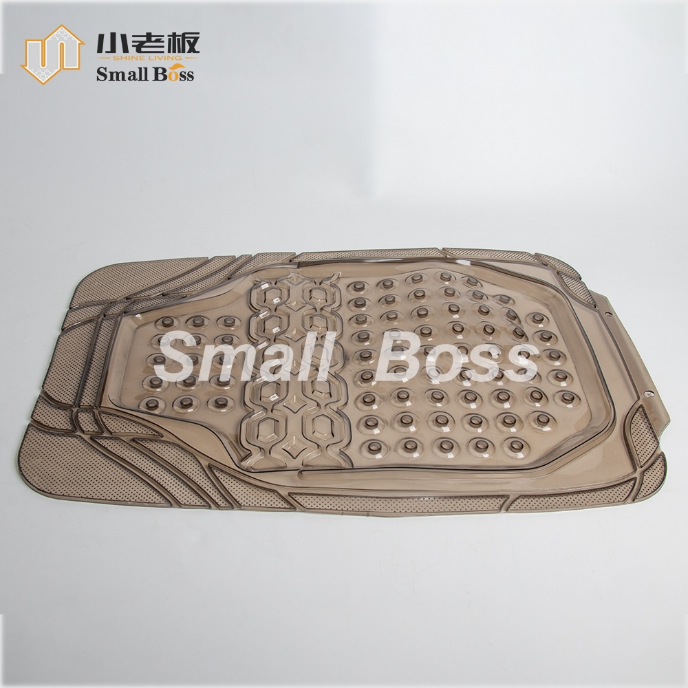 PVC软质高通明低气味汽车脚垫50A~70A PVC颗粒
