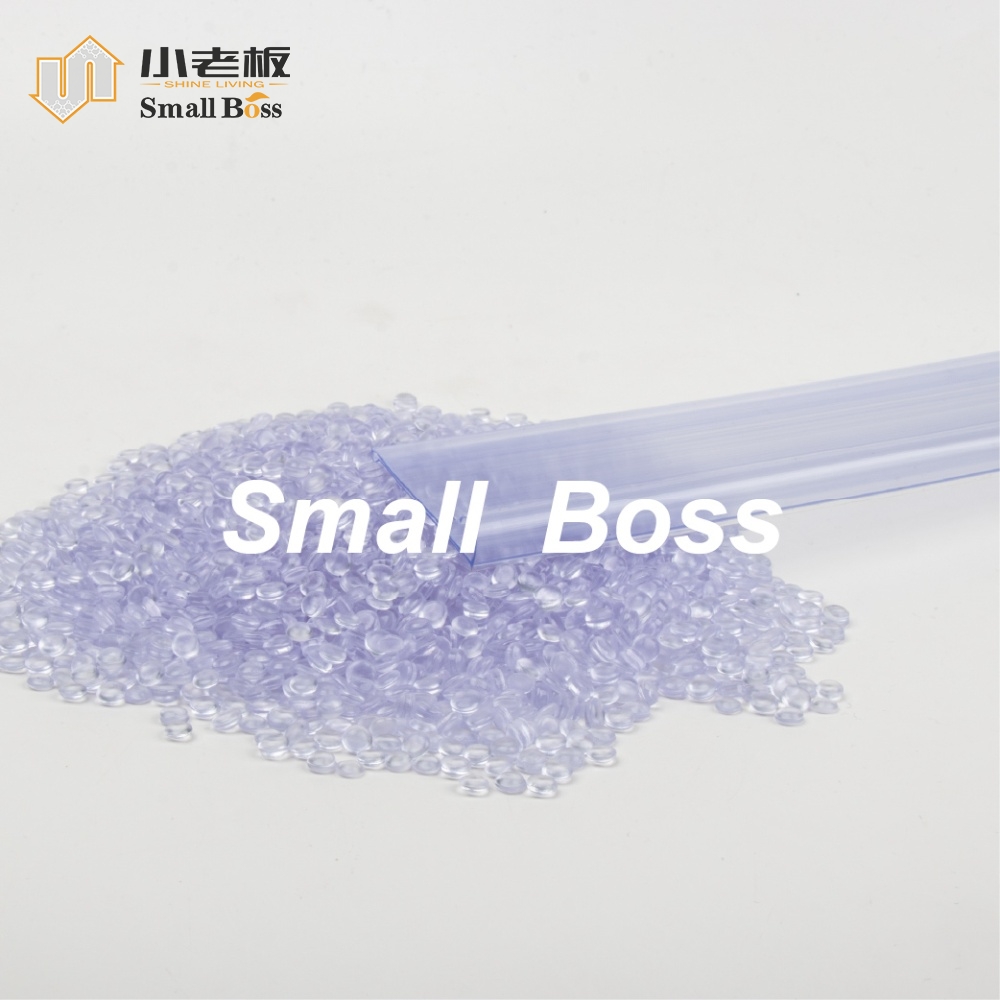 PVC改性颗粒 高通明PVC货架牌用颗粒