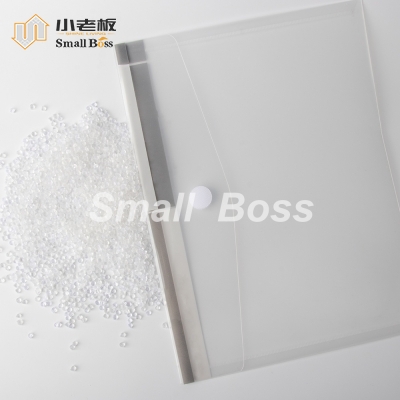 Waterproof and wear-resistant transparent soft PVC Compound for document bag