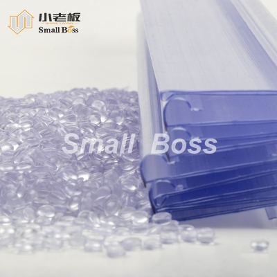 高通明PVC超市价目条专用颗粒